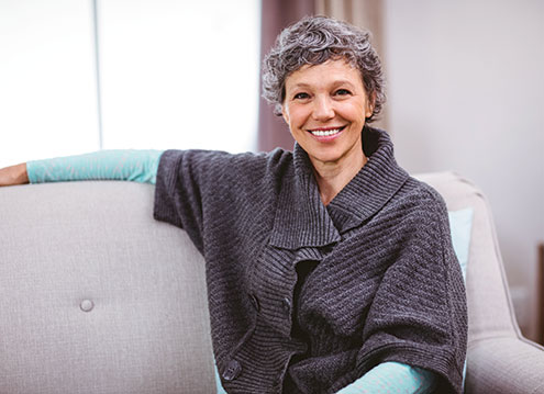 Photo of a woman smiling. Link to Life Stage Gift Planner Over Age 65 Situations. Photo of a woman smiling. Link to Life Stage Gift Planner Over Age 65 Situations.