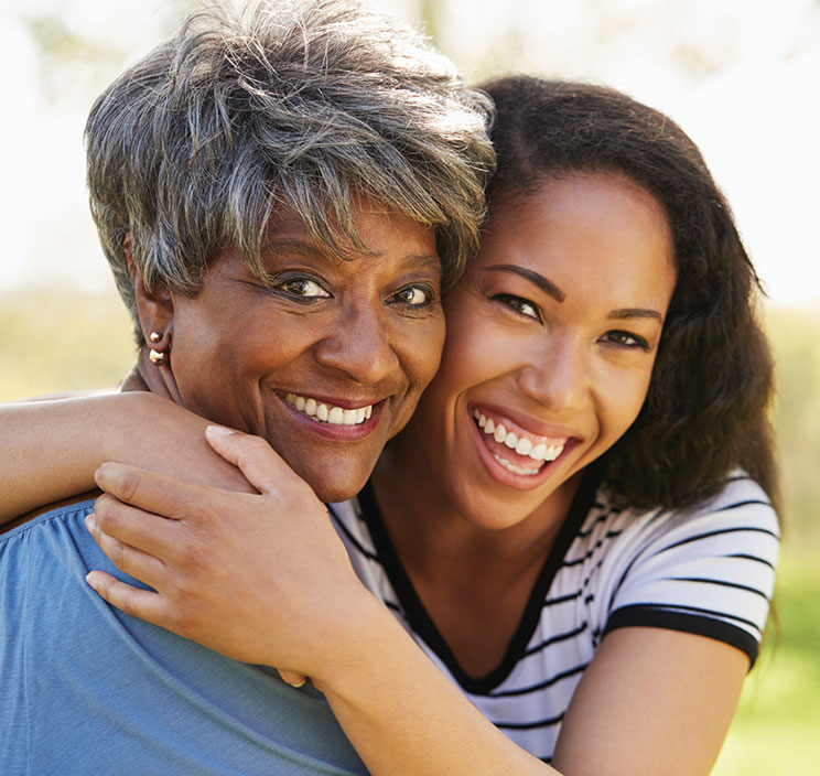 Two women smiling. Links to Gifts by Estate Note Two women smiling. Links to Gifts by Estate Note
