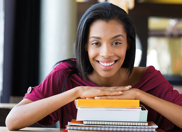 Photo of a woman smiling. Link to Life Stage Gift Planner Under Age 45 Situations. Photo of a woman smiling. Link to Life Stage Gift Planner Under Age 45 Situations.